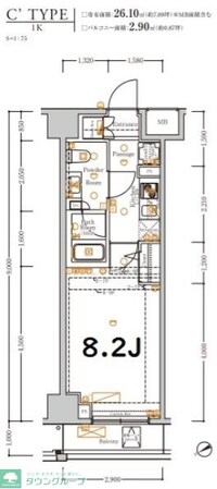 XEBECときわ台の物件間取画像
